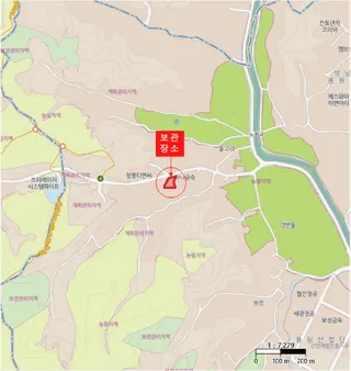 정부2톤크레인집게차 위치도 1