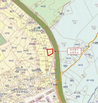 에쿠스(EQUUS) 위치도 1