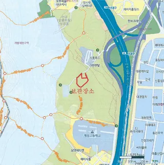 팰리세이드(PALISADE) 위치도 2