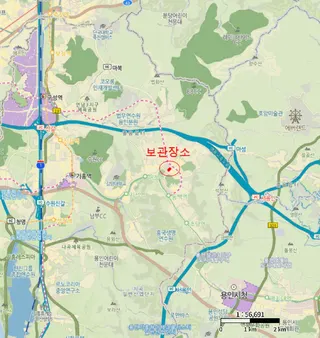벤츠 E220 d 위치도 2