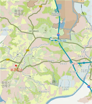 한성21톤카고 위치도 1