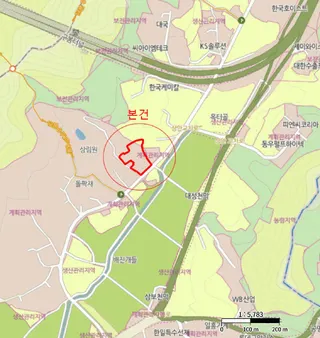 콘크리트 펌프 위치도 1