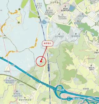 투싼 위치도 1